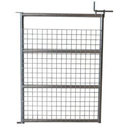 Service gate 4 bars and mesh