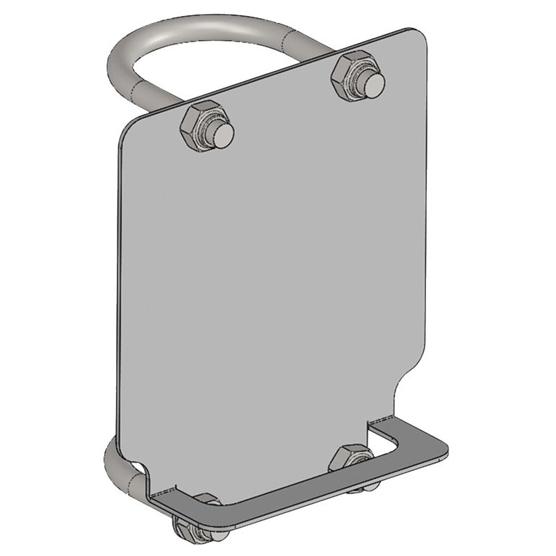 Mounting bracket for weigh scale indicator