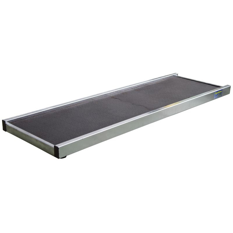Weighing platform - Non-slip rubber mat - Width 0.60 m