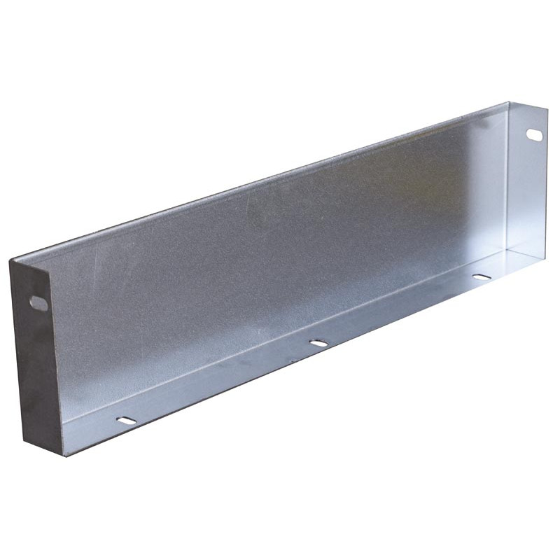 End panel for free service trough - Double