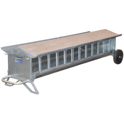 Mobile feeder for lambs