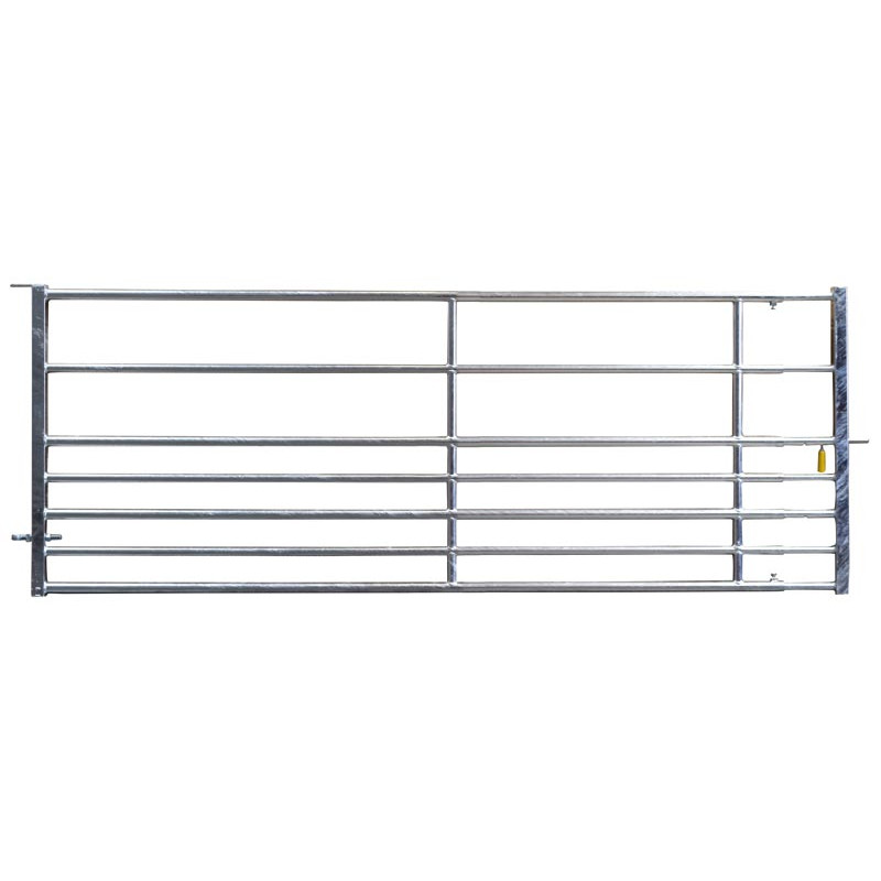 Sheep pasture fence extendable 7 bars with 1 latch 3/4 m