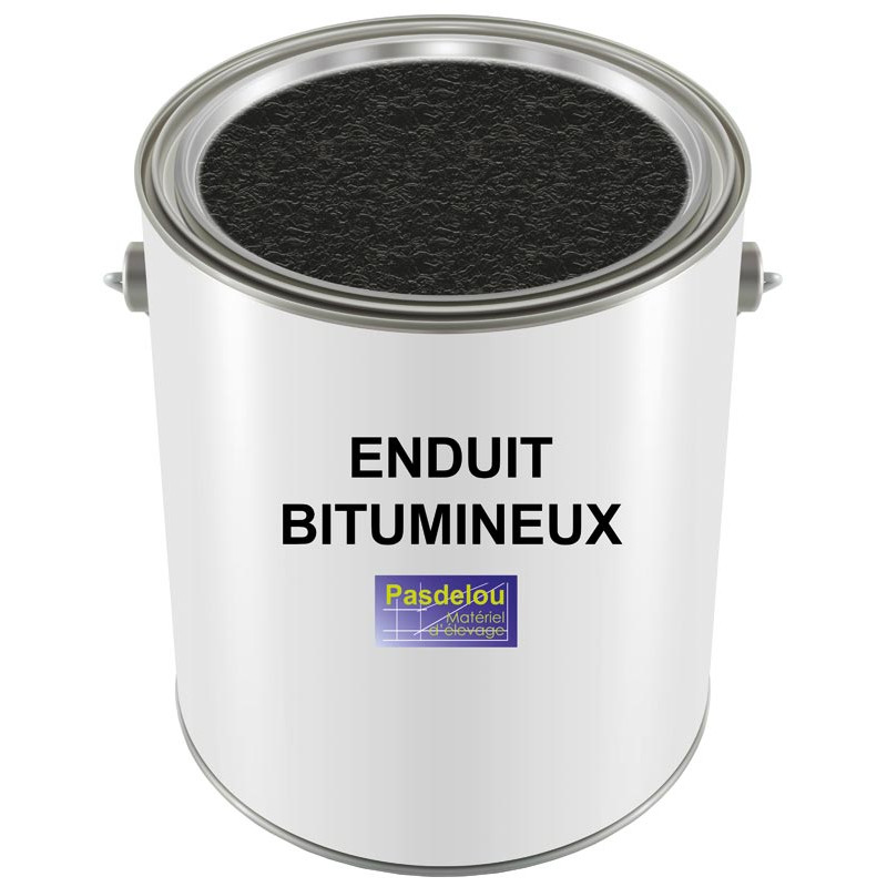 Bituminous coating for posts