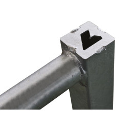 6-bar Ø60.3 mm rear panel - 1/2 m 6-bar Ø60.3 mm rear panel - 1/2 m