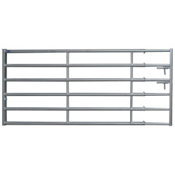 6-bar Ø60.3 mm rear panel - 3/4 m