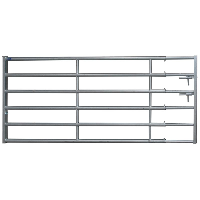 6-bar Ø60.3 mm rear panel - 3/4 m