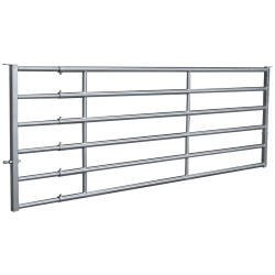 6-bar Ø60.3 mm rear panel - 3/4 m