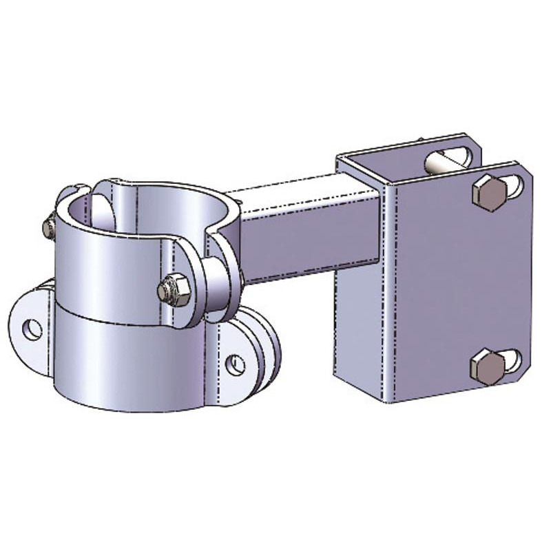 Pivot adapters for 6-bar fence