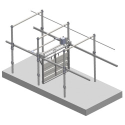 Motorised basic module for forcing race Motorised basic module for forcing race