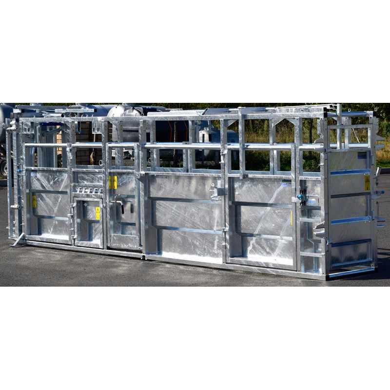 Fixed cattle handling race Fixed cattle handling race