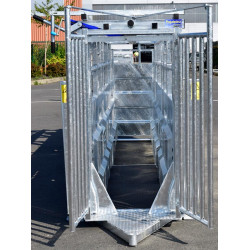 Fixed cattle handling race Fixed cattle handling race