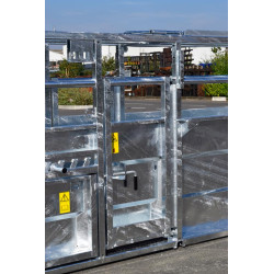 Fixed cattle handling race Fixed cattle handling race