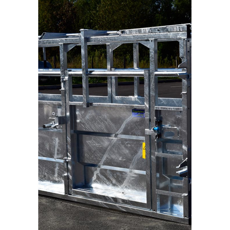 Fixed cattle handling race Fixed cattle handling race