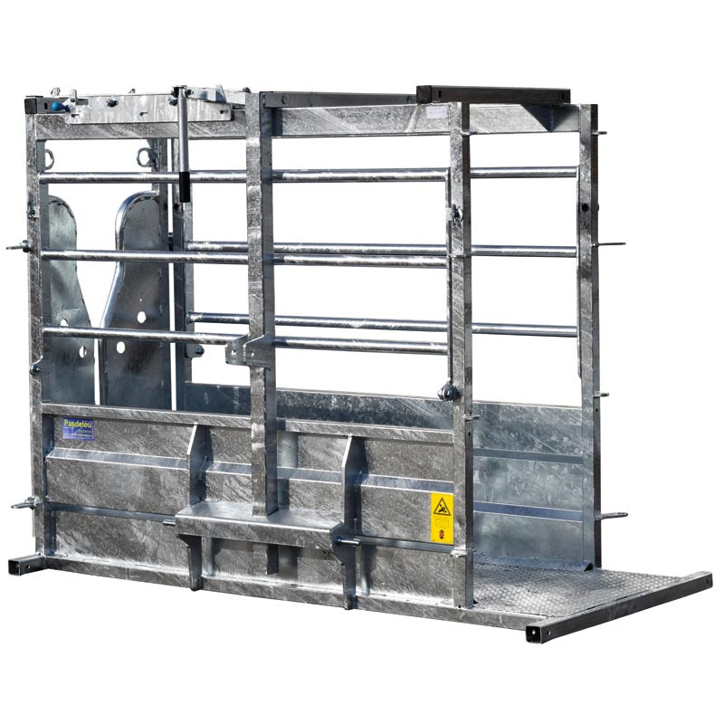 LFM crush - Handling - Adjustable sides - Sheeted side panels with opening top part