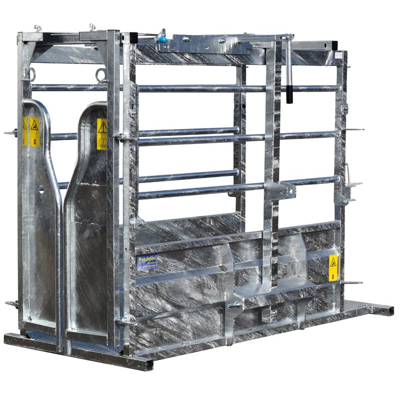 LFM crush - Handling - Adjustable sides - Sheeted side panels with opening top part