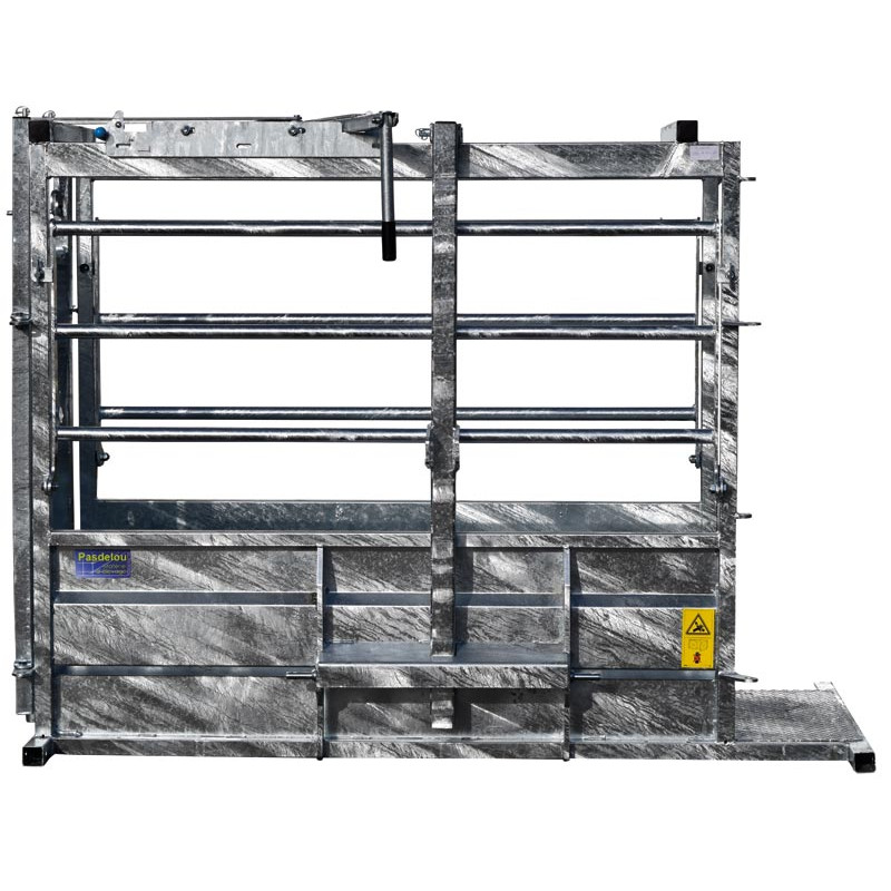 LFM crush - Handling - Adjustable sides - Sheeted side panels with opening top part