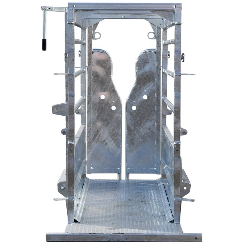 LFM crush - Handling - Adjustable sides - Sheeted side panels with opening top part