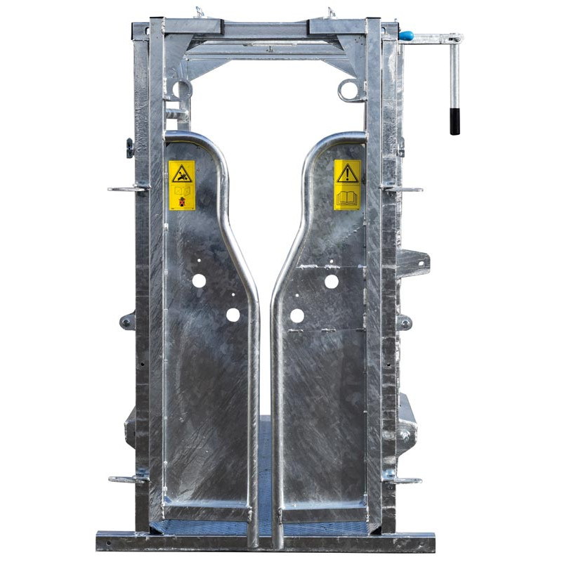 LFM crush - Handling - Adjustable sides - Sheeted side panels with opening top part