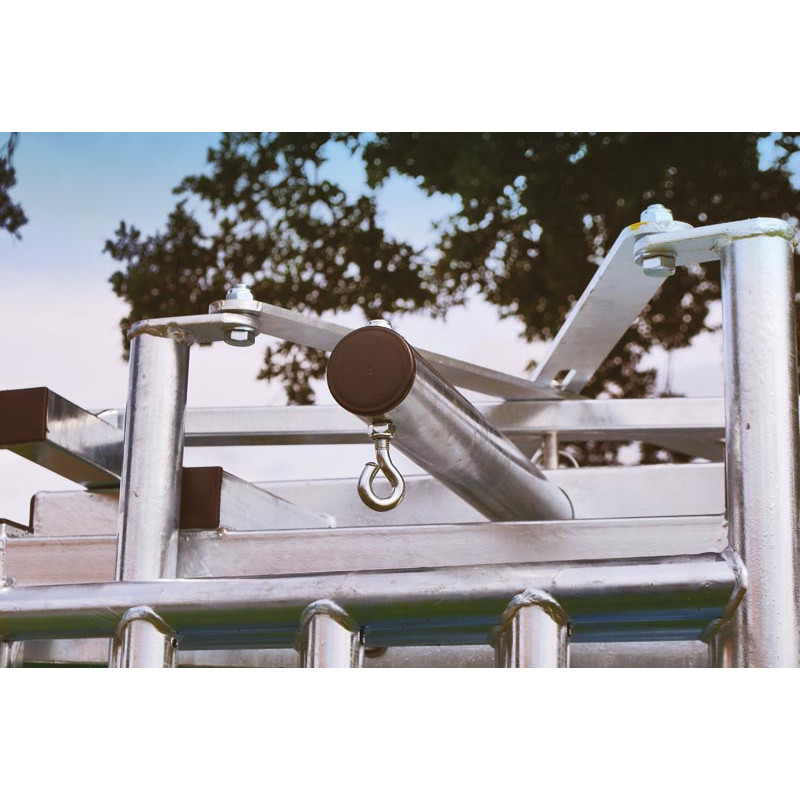 LFM crush - Handling - Adjustable sides - Sheeted side panels with opening top part