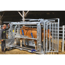 LVM crush - 4 gates - Adjustable sides - side panels with gates