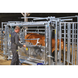 LVM crush - 4 gates - Adjustable sides - side panels with gates