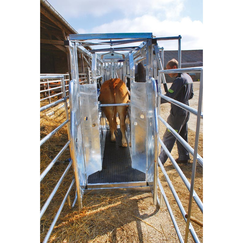 LVM crush - 4 gates - Adjustable sides - side panels with gates