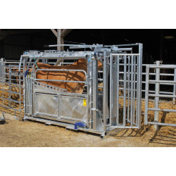 LVM crush - 4 gates - Adjustable sides - side panels with gates