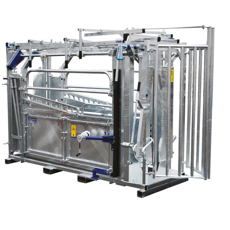 LVM crush - 4 gates - Adjustable sides - side panels with gates