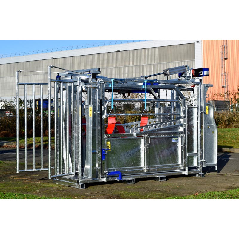 LVM crush - 4 gates - Adjustable sides - side panels with gates