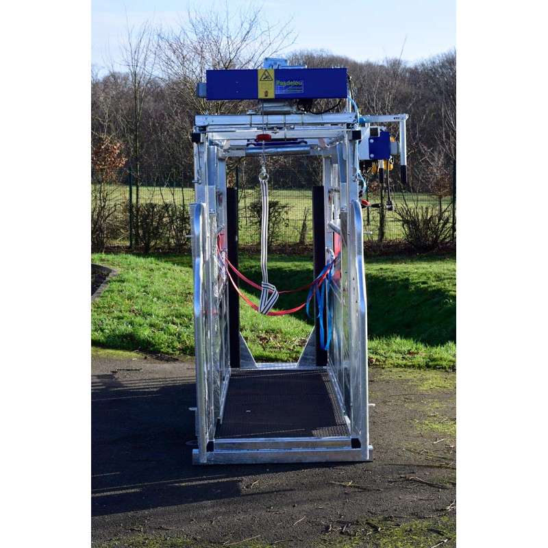 LVM crush - 4 gates - Adjustable sides - side panels with gates