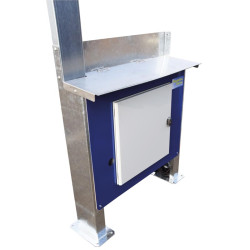 LVAP crush - 4 gates - Adjustable sides - Opening side panels with gates