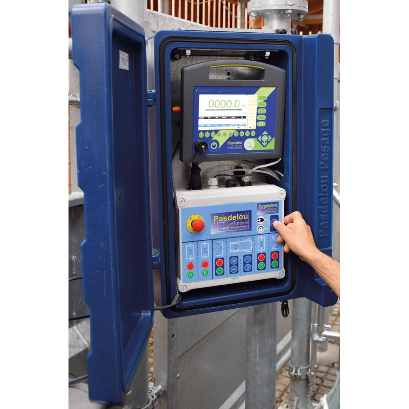 LVAP crush - 4 gates - Adjustable sides - Opening side panels with gates