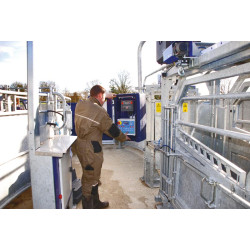 LVAP crush - 4 gates - Adjustable sides - Opening side panels with gates