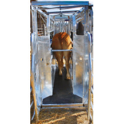 LVAP crush - 4 gates - Adjustable sides - Opening side panels with gates