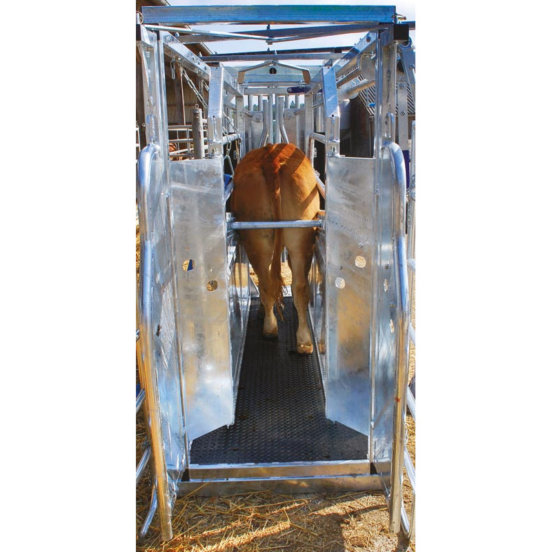 LVAP crush - 4 gates - Adjustable sides - Opening side panels with gates