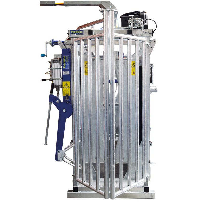 LVAP crush - 4 gates - Adjustable sides - Opening side panels with gates