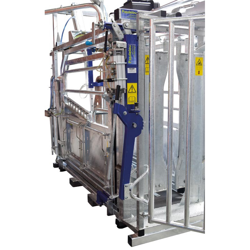 LVAP crush - 4 gates - Adjustable sides - Opening side panels with gates