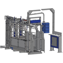 LVAP crush - 4 gates - Adjustable sides - Opening side panels with gates