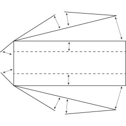 LVAP crush - 4 gates - Adjustable sides - Opening side panels with gates
