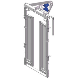 PCCA self-locking manual headgate PCCA self-locking manual headgate