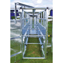 Remote control for PCCM gate on mobile or fixed cattle handling race