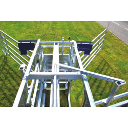 Remote control for PCCM gate on mobile or fixed cattle handling race