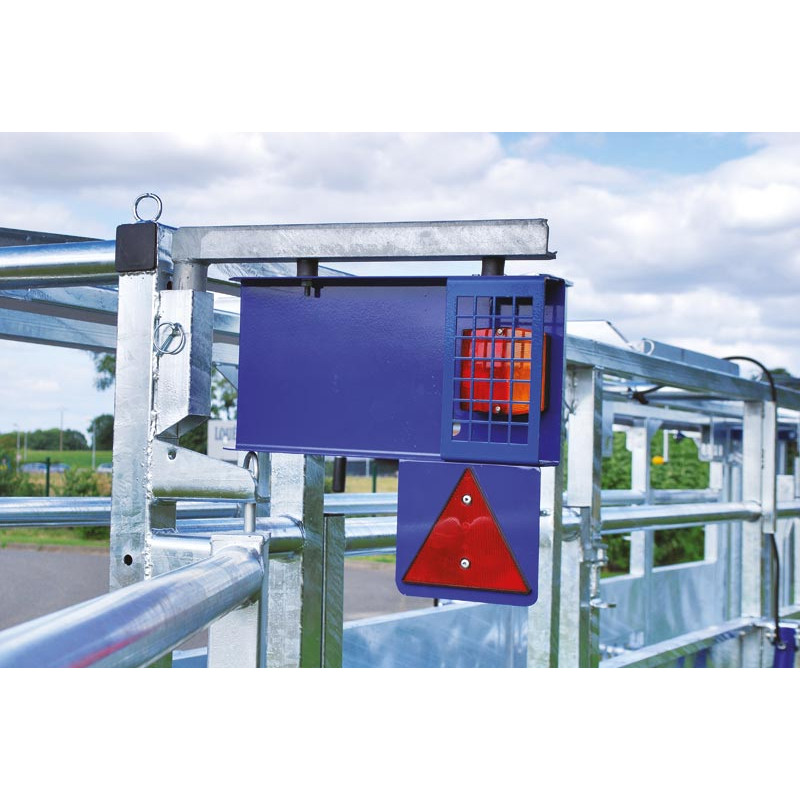 Lighting kit for mobile cattle handling race