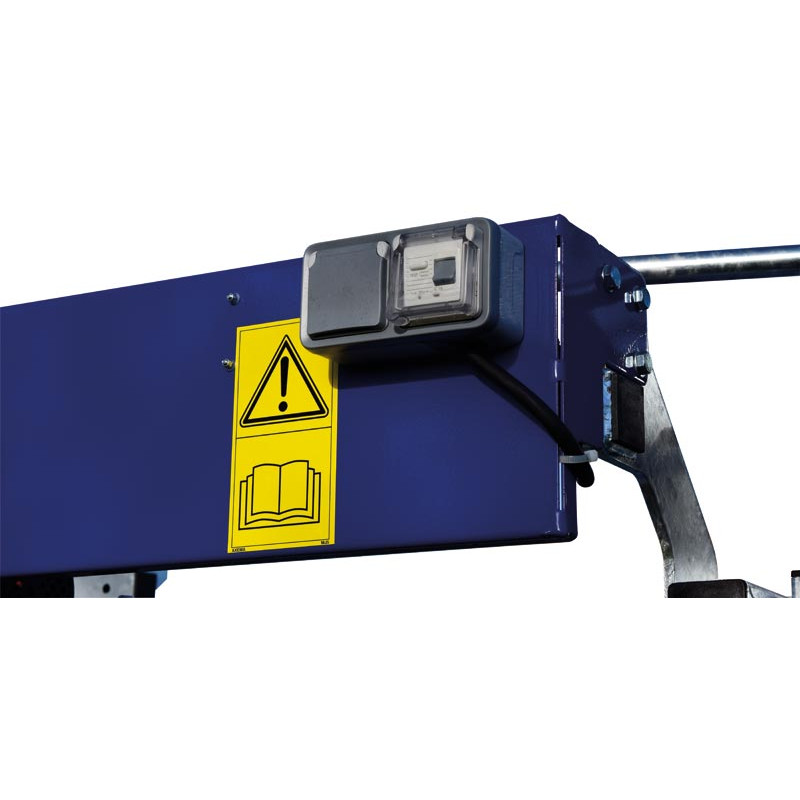 Electric hoof care kit for crush with fixed width sides - 4 gates Electric hoof care kit for crush with fixed width sides - 4 gates