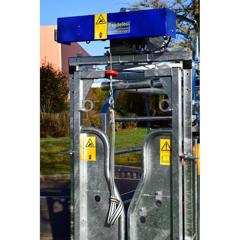 Electric hoof care kit for crush with adjustable sides - 4 gates Electric hoof care kit for crush with adjustable sides - 4 gates