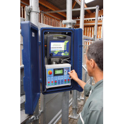 Protective casing for weigh scale indicator