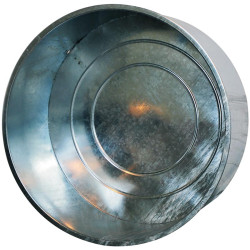 Round grazing trough for cattle 600 L