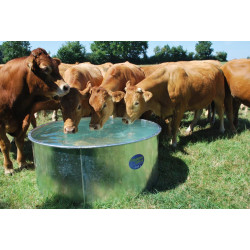 Round grazing trough for cattle 1000 L