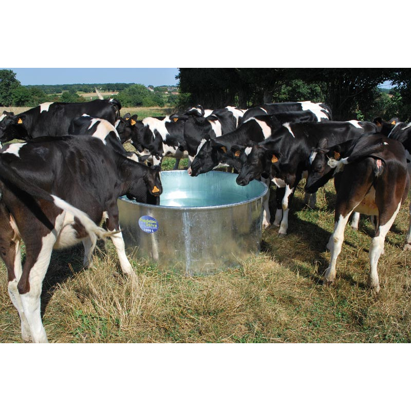 Round grazing trough for cattle 1000 L