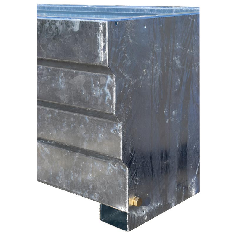 Rectangular grazing trough 2000 L